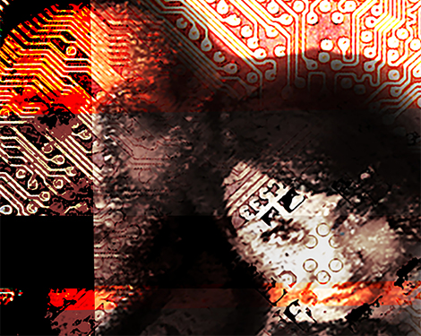 Digital Abstract by Ryan Herrin