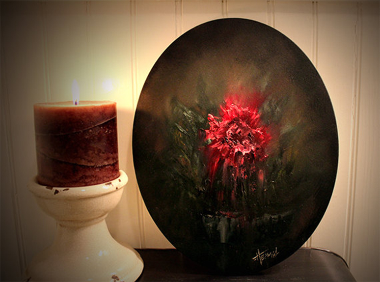 Floral Painting by Ryan Herrin