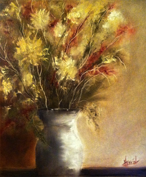 Floral Painting by Ryan Herrin