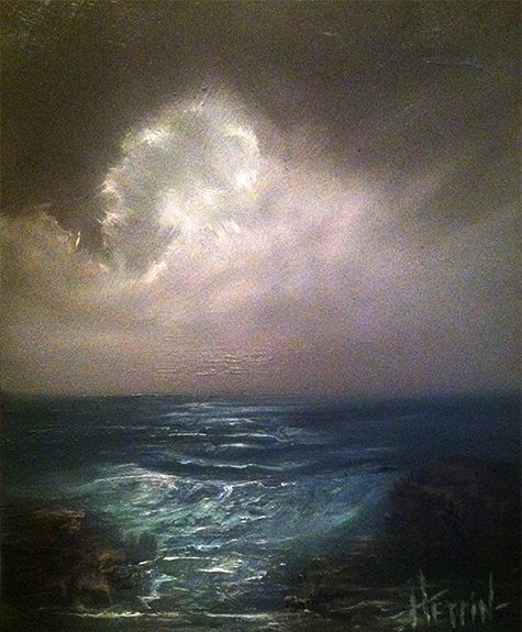 Seascape Painting by Ryan Herrin