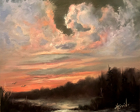 Seascape Painting by Ryan Herrin