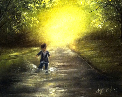 Tonalism Painting by Ryan Herrin