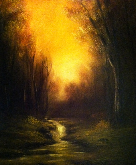 Landscape Painting by Ryan Herrin